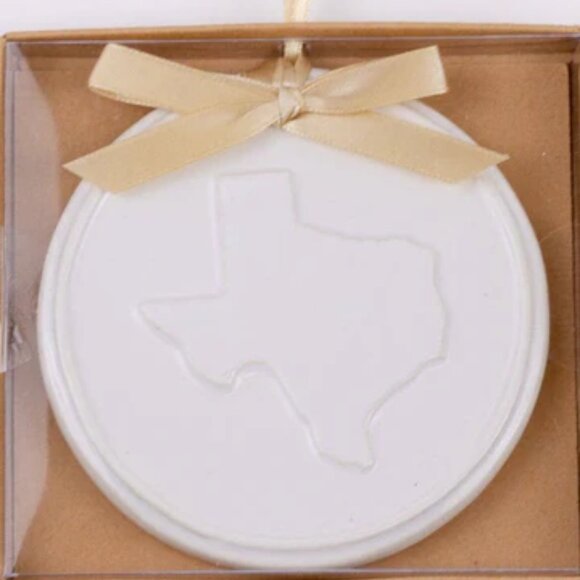 NIB Texas Embossed Ornament - Picture 1 of 1